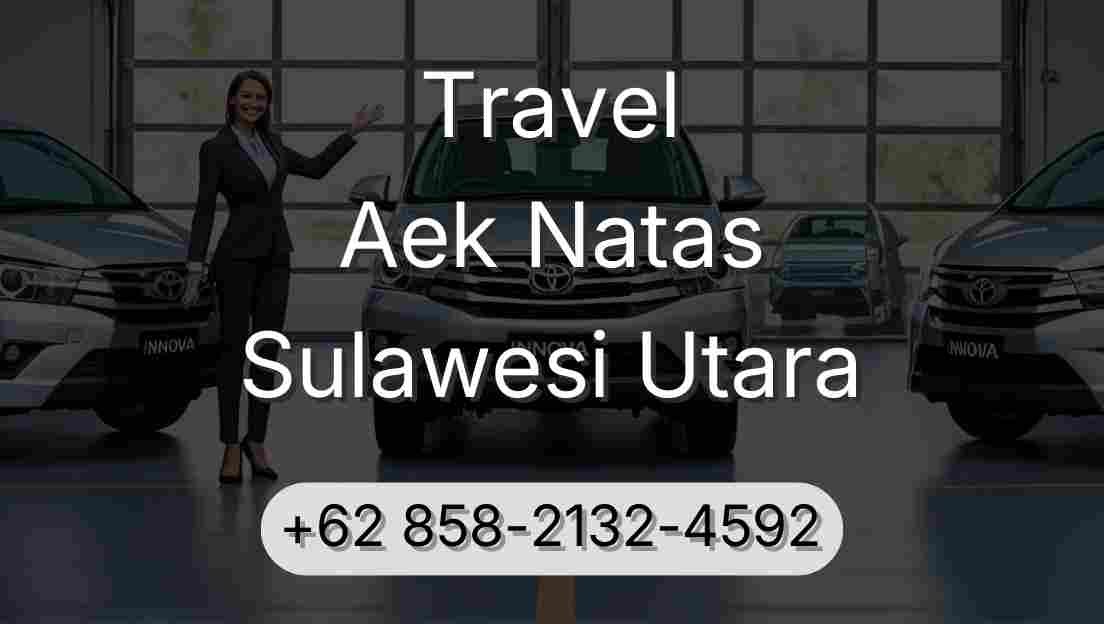 Travel Aek Natas Sulawesi Utara