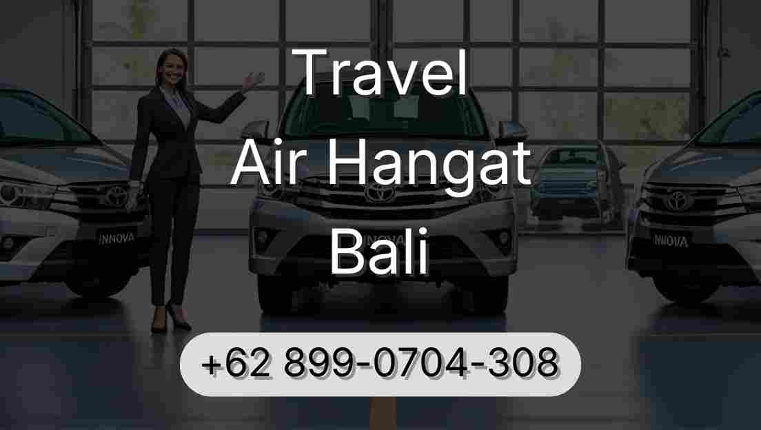 Travel Air Hangat Bali
