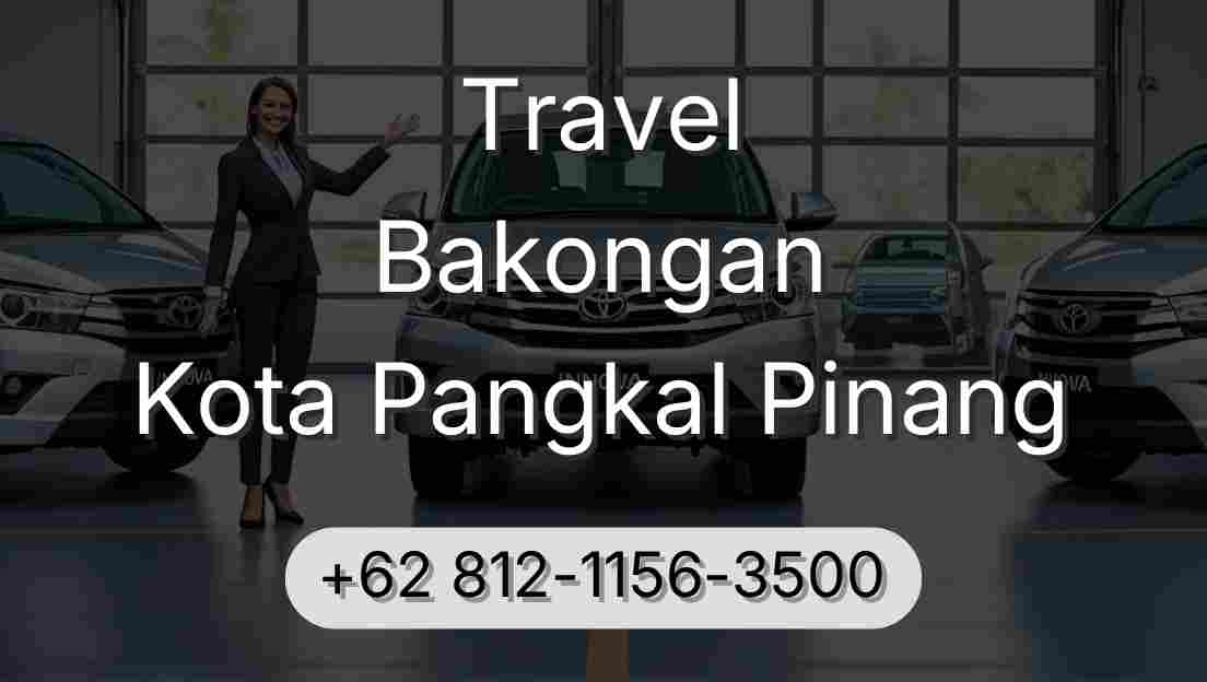 Travel Bakongan Kota Pangkal Pinang