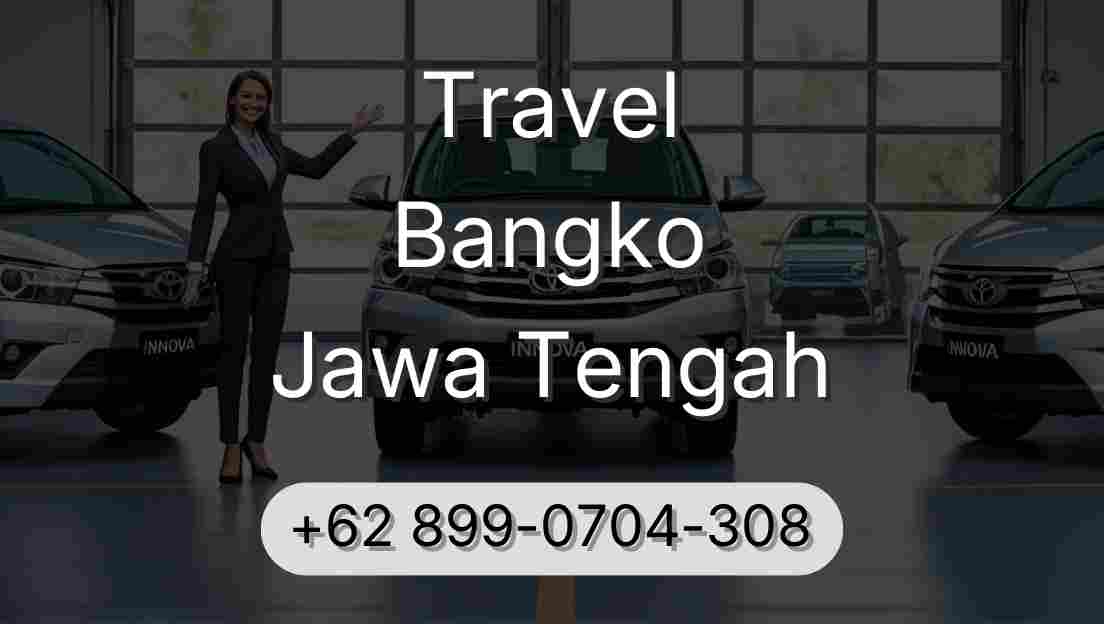 Travel Bangko Jawa Tengah