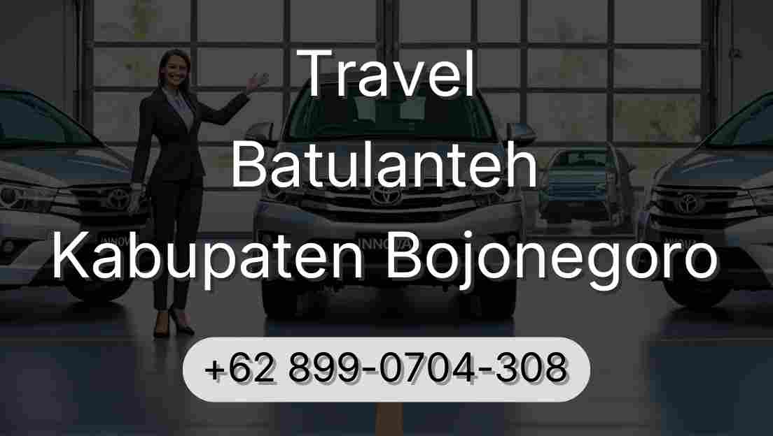 Travel Batulanteh Kabupaten Bojonegoro
