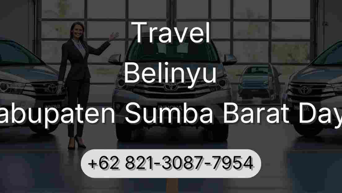 Travel Belinyu Kabupaten Sumba Barat Daya