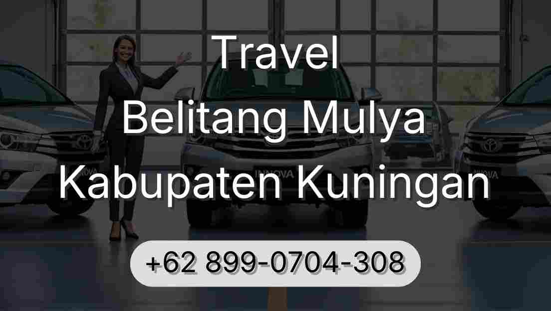 Travel Belitang Mulya Kabupaten Kuningan