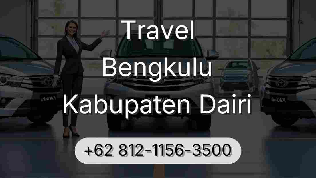 Travel Bengkulu Kabupaten Dairi