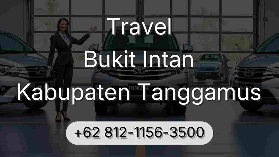 Travel Bukit Intan Kabupaten Tanggamus
