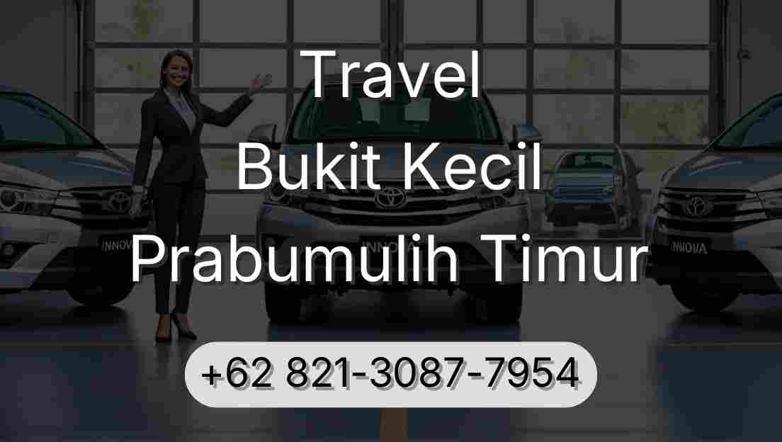 Travel Bukit Kecil Prabumulih Timur