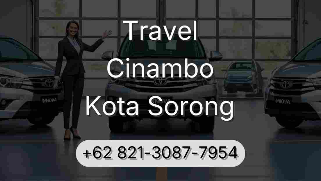 Travel Cinambo Kota Sorong