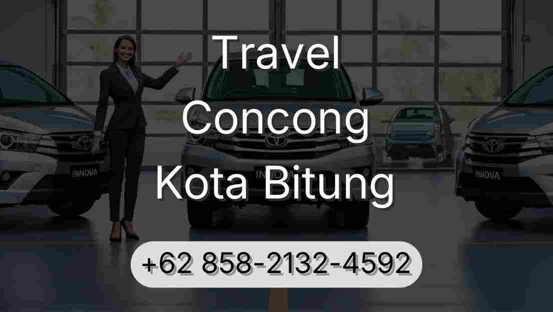 Travel Concong Kota Bitung