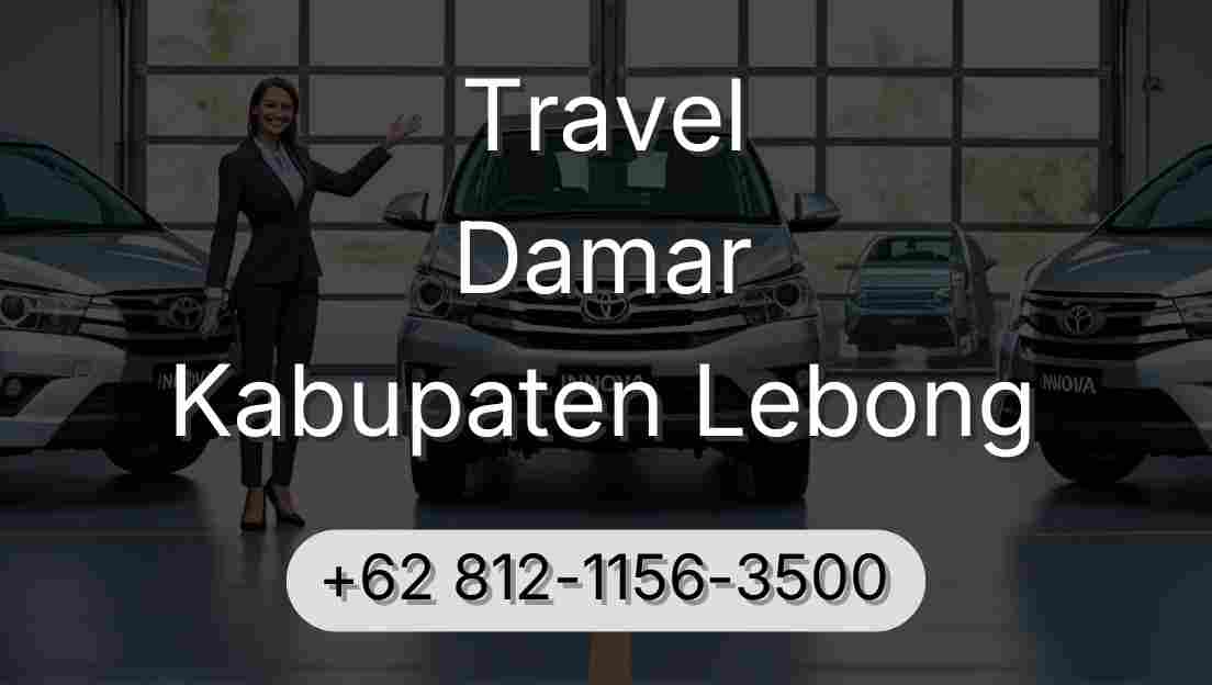 Travel Damar Kabupaten Lebong