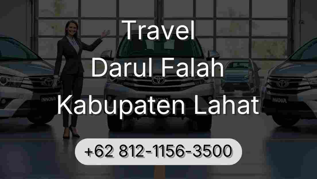 Travel Darul Falah Kabupaten Lahat