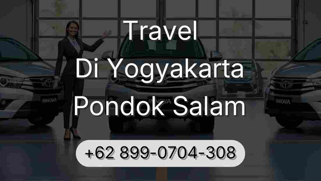 Travel Di Yogyakarta Pondok Salam