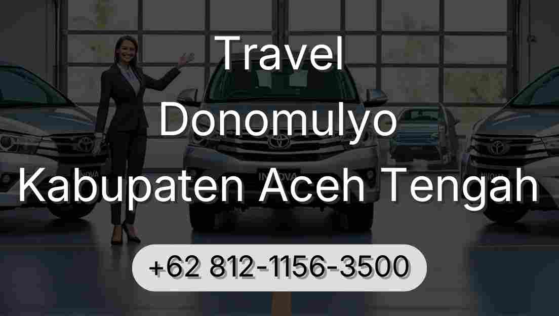 Travel Donomulyo Kabupaten Aceh Tengah
