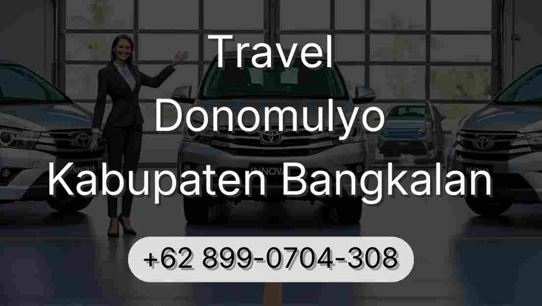 Travel Donomulyo Kabupaten Bangkalan