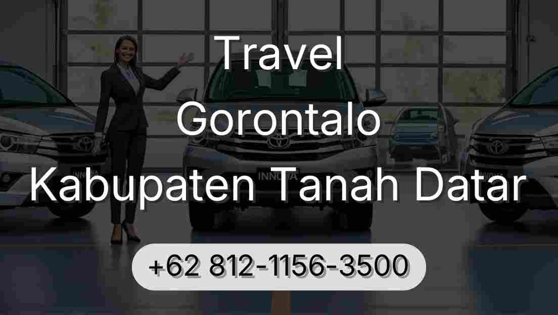 Travel Gorontalo Kabupaten Tanah Datar