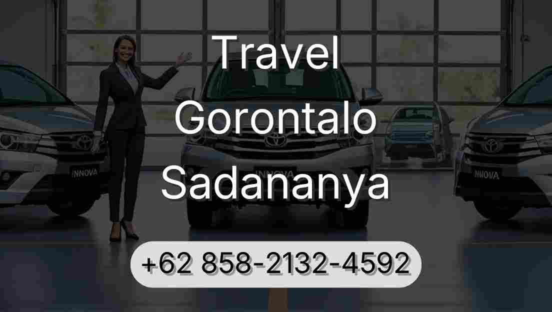Travel Gorontalo Sadananya