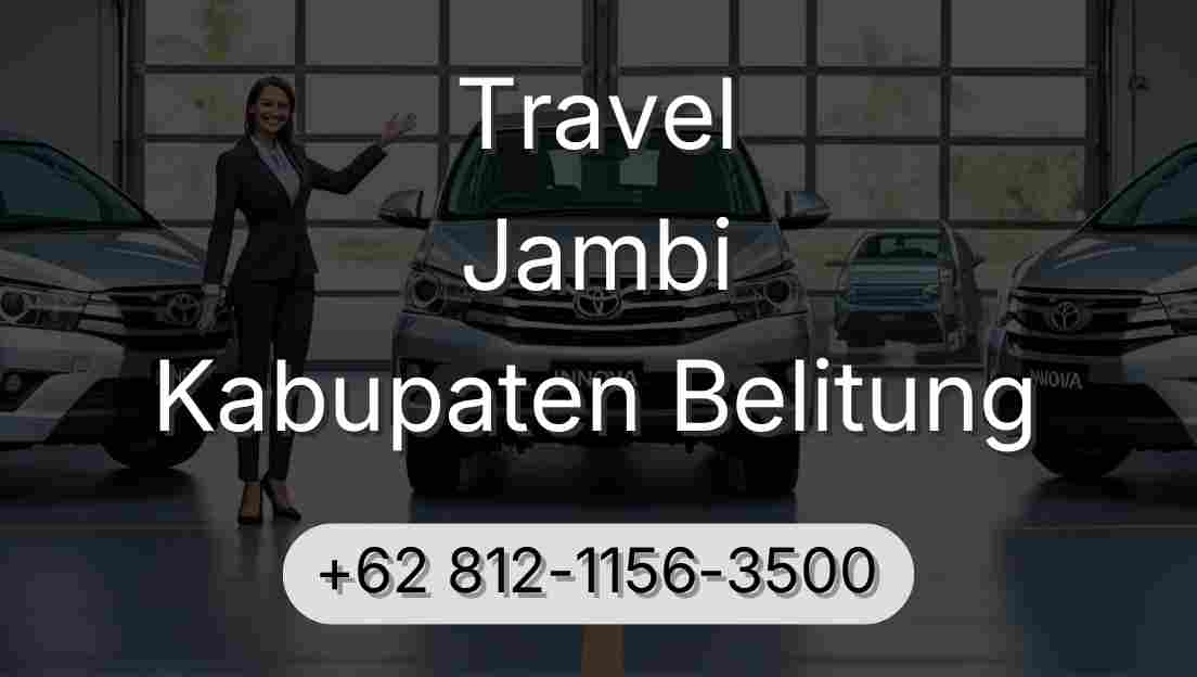 Travel Jambi Kabupaten Belitung