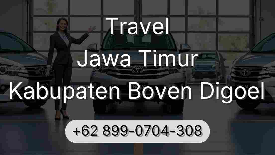 Travel Jawa Timur Kabupaten Boven Digoel