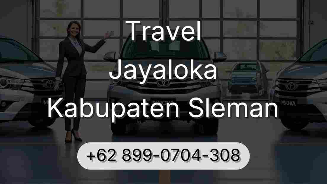 Travel Jayaloka Kabupaten Sleman