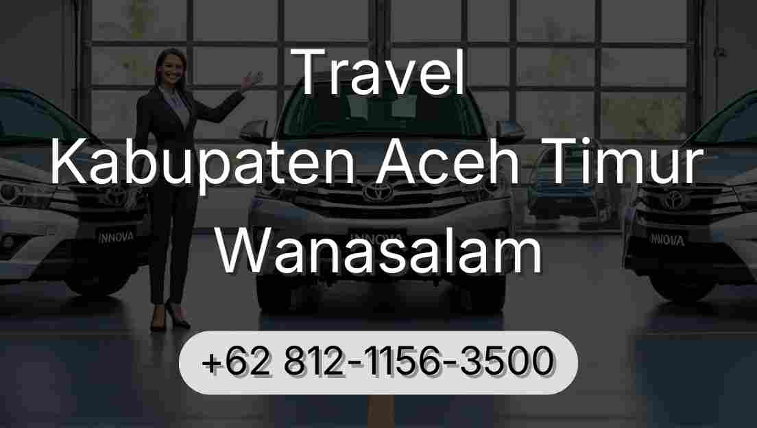 Travel Kabupaten Aceh Timur Wanasalam