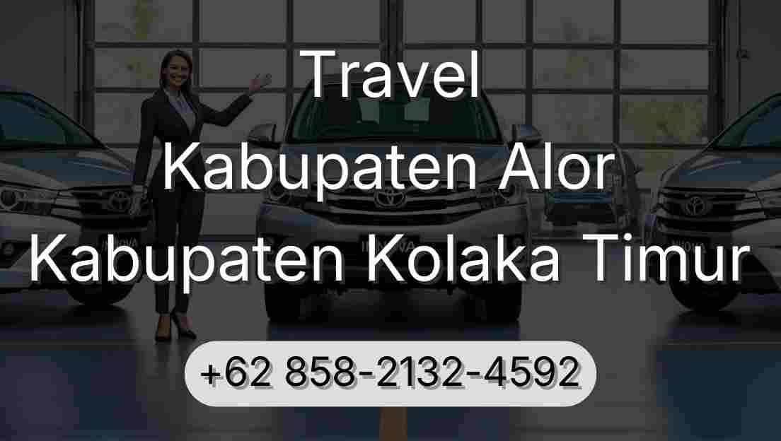 Travel Kabupaten Alor Kabupaten Kolaka Timur