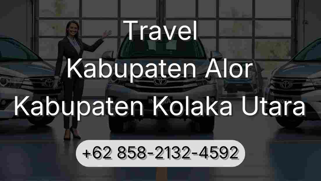 Travel Kabupaten Alor Kabupaten Kolaka Utara
