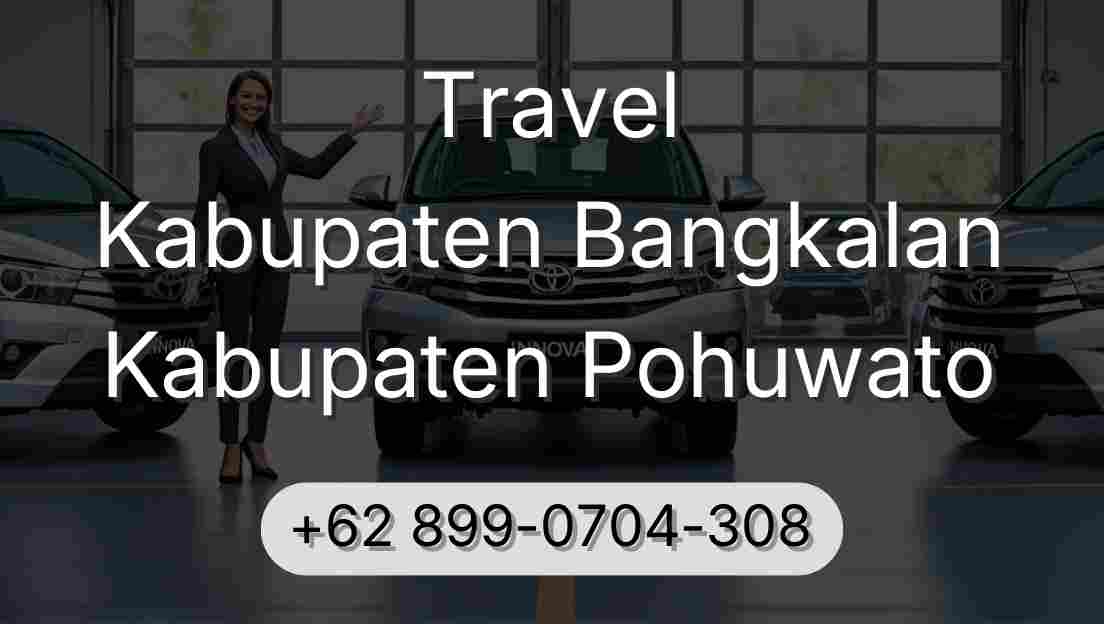 Travel Kabupaten Bangkalan Kabupaten Pohuwato