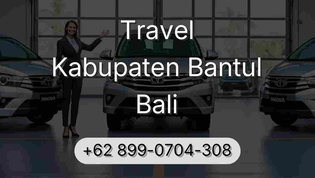 Travel Kabupaten Bantul Bali