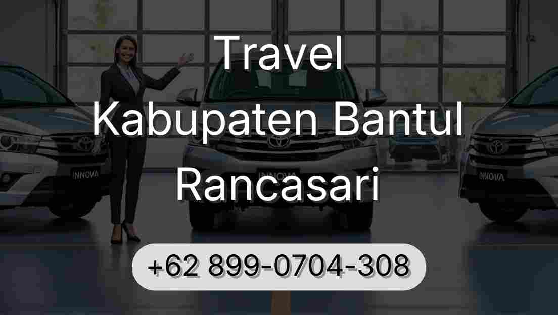Travel Kabupaten Bantul Rancasari