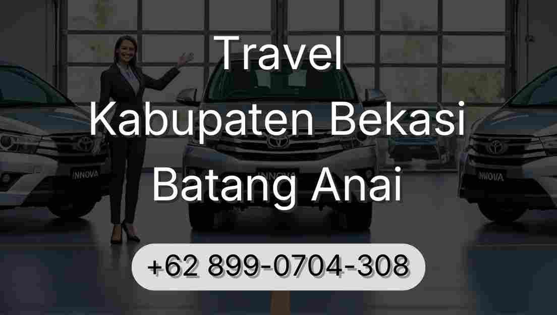 Travel Kabupaten Bekasi Batang Anai