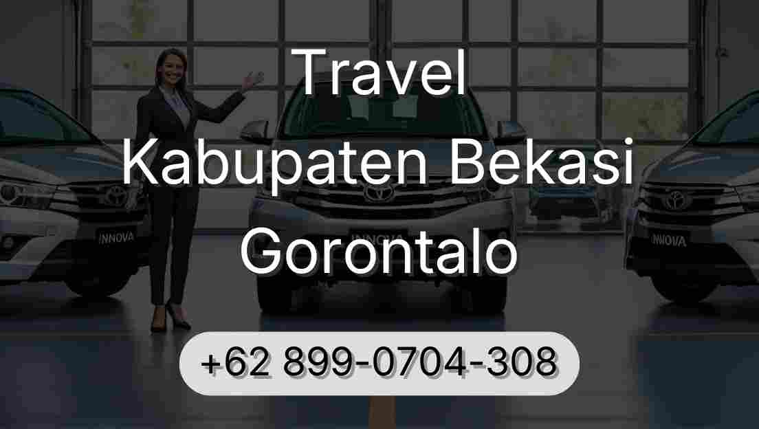 Travel Kabupaten Bekasi Gorontalo