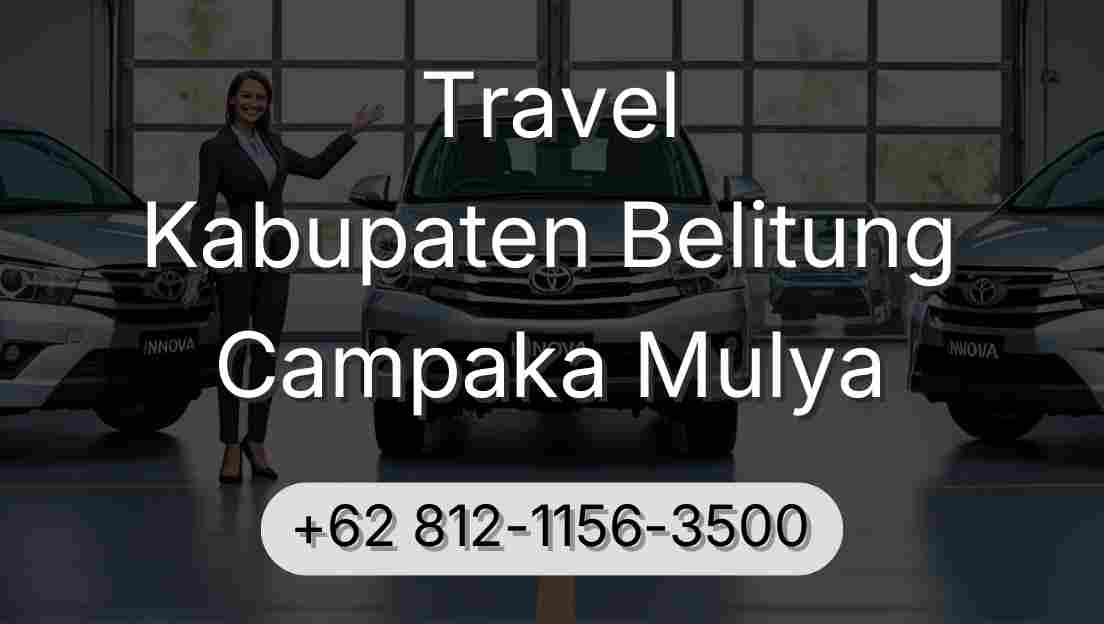 Travel Kabupaten Belitung Campaka Mulya