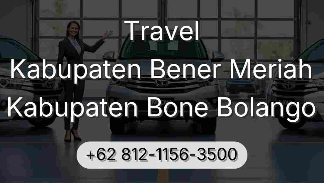 Travel Kabupaten Bener Meriah Kabupaten Bone Bolango