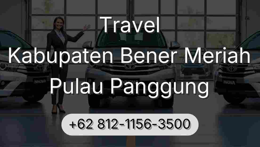 Travel Kabupaten Bener Meriah Pulau Panggung
