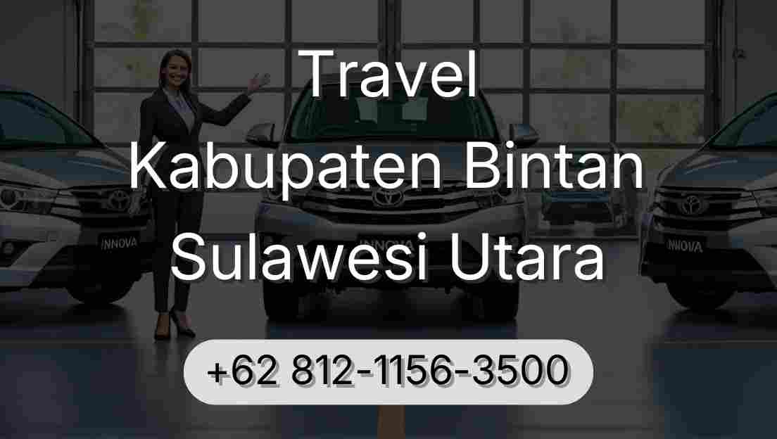 Travel Kabupaten Bintan Sulawesi Utara