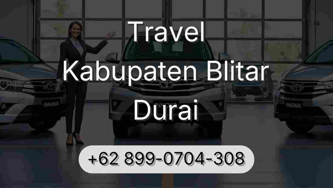 Travel Kabupaten Blitar Durai