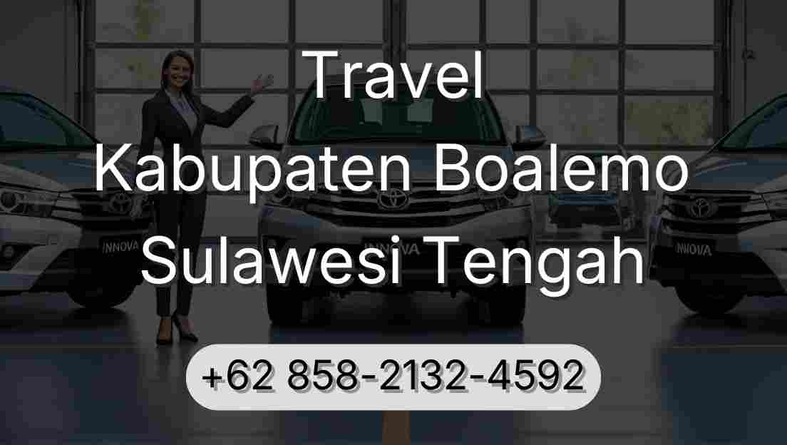 Travel Kabupaten Boalemo Sulawesi Tengah