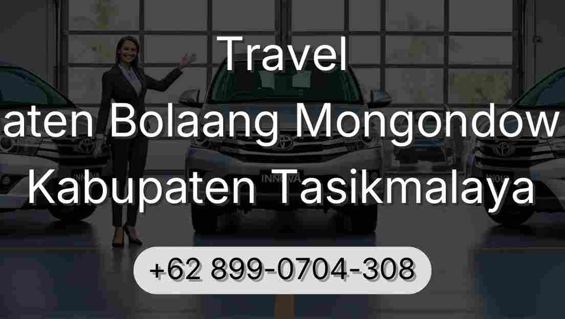 Travel Kabupaten Bolaang Mongondow Timur Kabupaten Tasikmalaya
