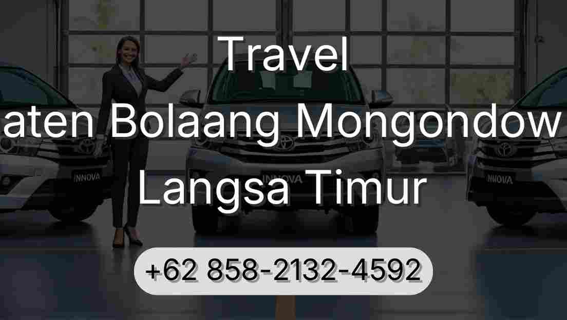 Travel Kabupaten Bolaang Mongondow Timur Langsa Timur