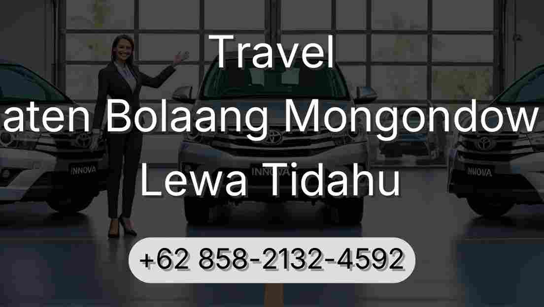 Travel Kabupaten Bolaang Mongondow Timur Lewa Tidahu