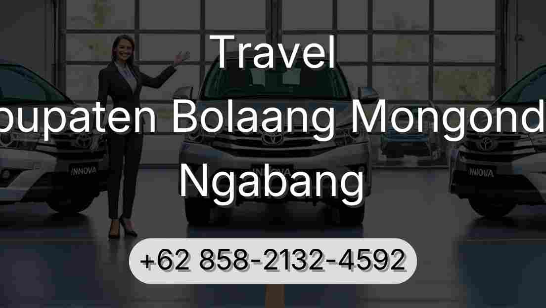 Travel Kabupaten Bolaang Mongondow Ngabang