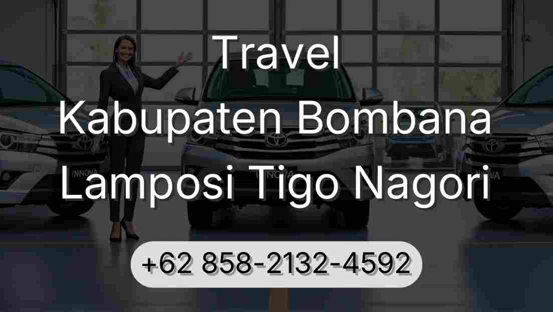 Travel Kabupaten Bombana Lamposi Tigo Nagori