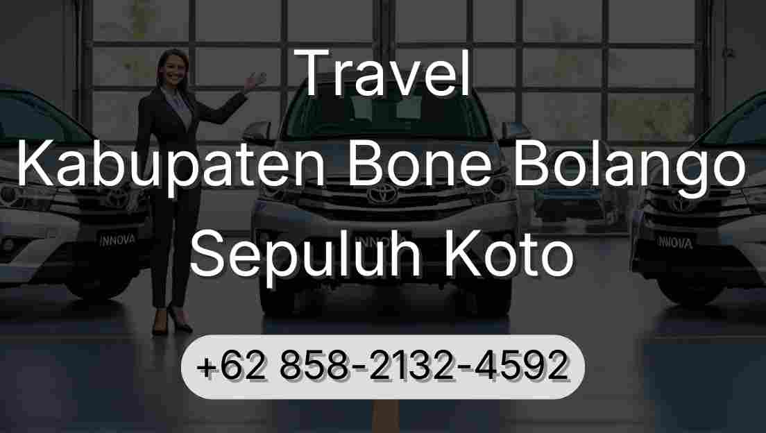 Travel Kabupaten Bone Bolango Sepuluh Koto