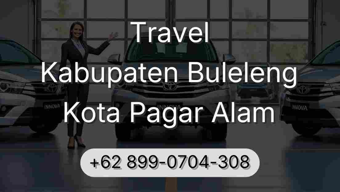 Travel Kabupaten Buleleng Kota Pagar Alam