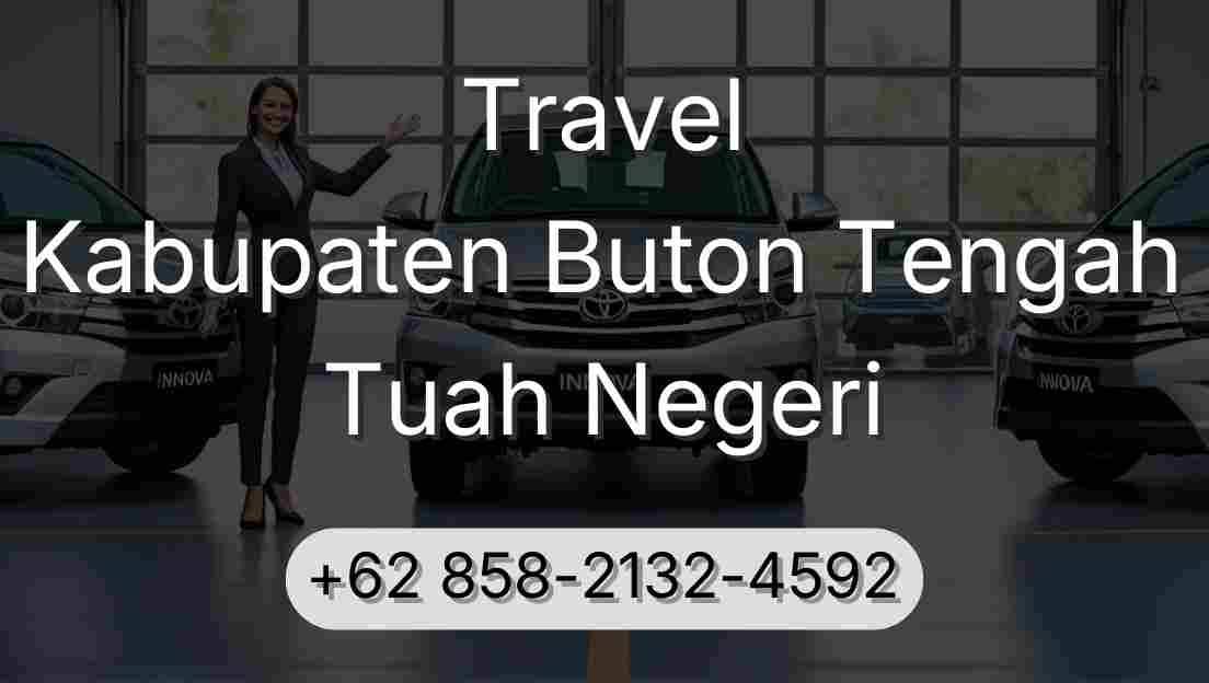 Travel Kabupaten Buton Tengah Tuah Negeri