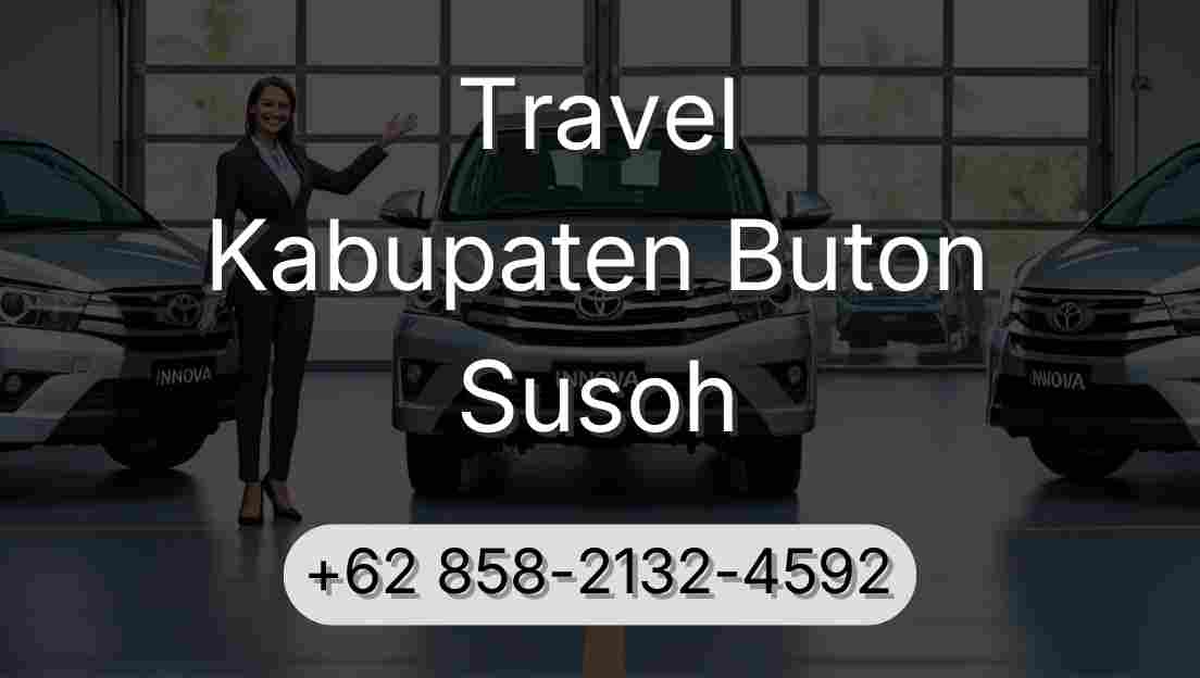 Travel Kabupaten Buton Susoh