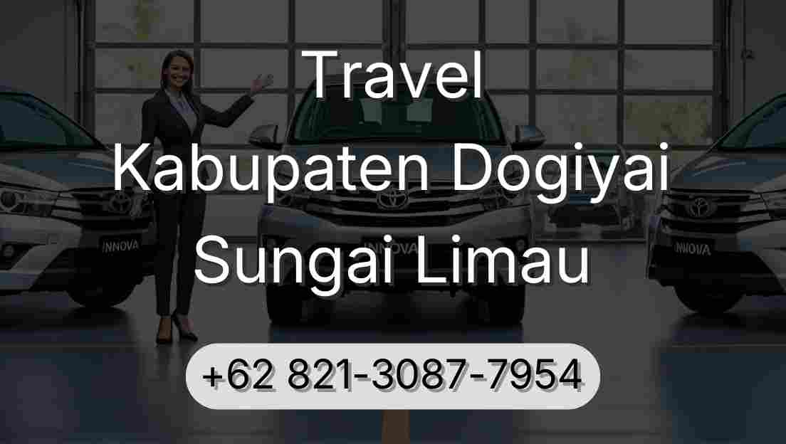 Travel Kabupaten Dogiyai Sungai Limau