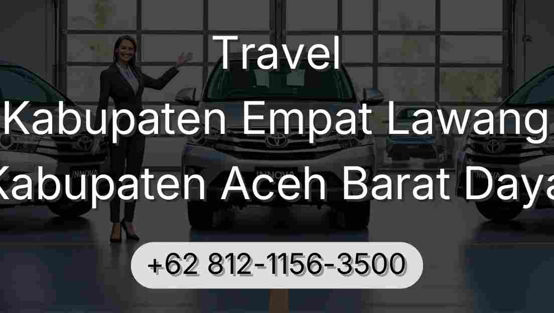 Travel Kabupaten Empat Lawang Kabupaten Aceh Barat Daya
