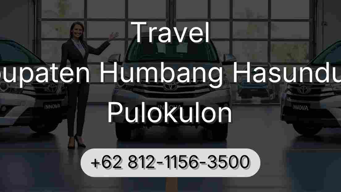 Travel Kabupaten Humbang Hasundutan Pulokulon