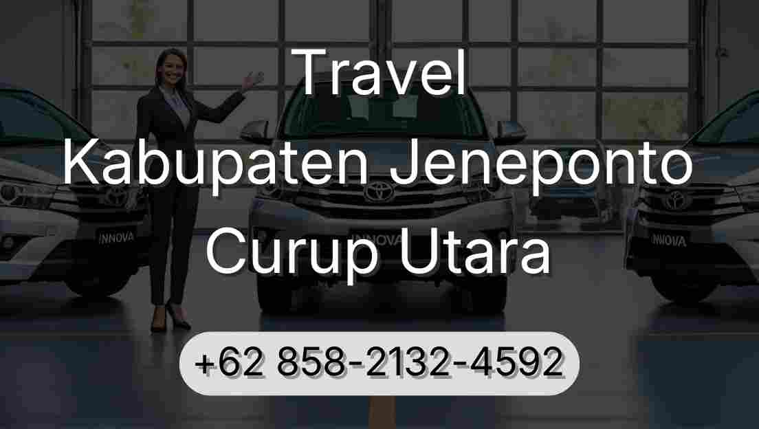 Travel Kabupaten Jeneponto Curup Utara
