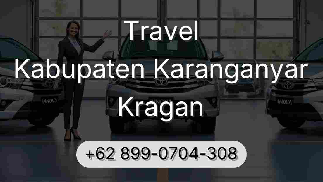 Travel Kabupaten Karanganyar Kragan